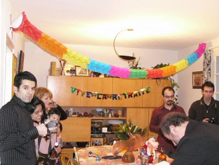 Decouverte du premier cadeau pour ce jeune retrait&eacute;