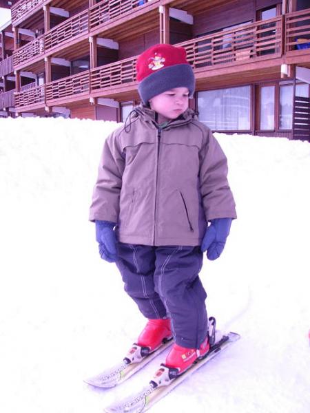 A la neige
