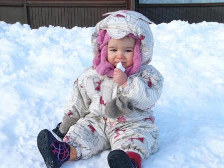 A la neige