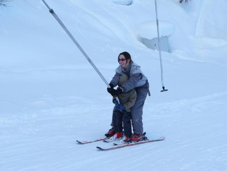 A la neige